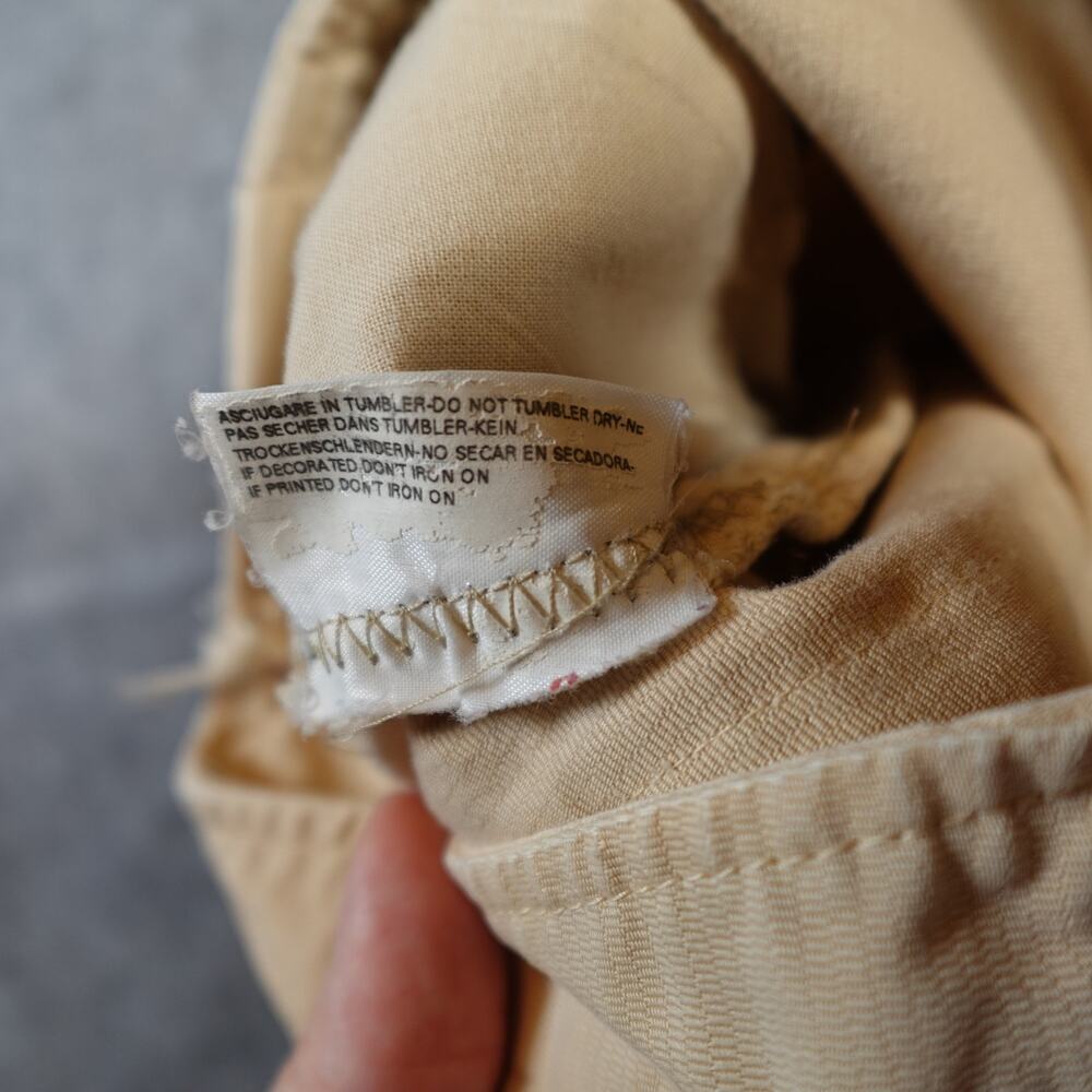 Maison Martin Margiela Pants Womens 24x27 Straight Leg Khakis FLAWED - Picture 11 of 13